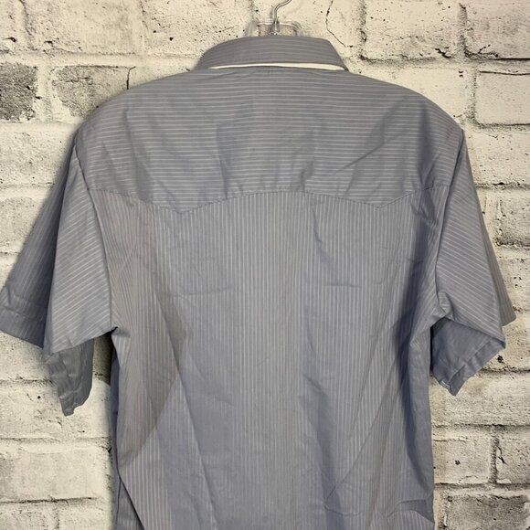 Vintage Mid West Garment Co. Pearl Snap Short Sleeve Western Shirt NWT - Picture 6 of 12